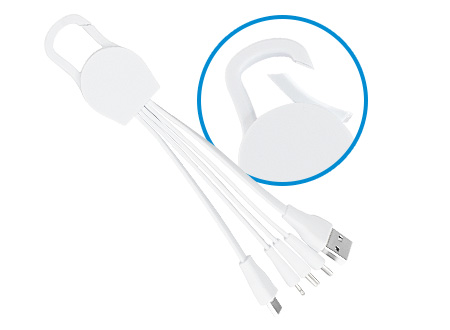 A43 Connect Multicargador Blanco - Imagen 2