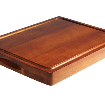 H65 Tabla de Alimentos de Acacia, dual