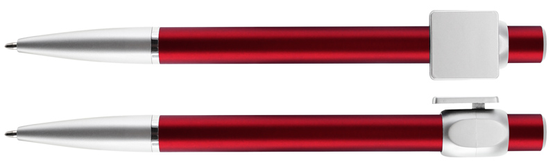 L103 Bolígrafo Plástico Badge - Imagen 2