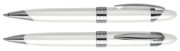 L60 Bolígrafo Metálico White Pearl - Imagen 2