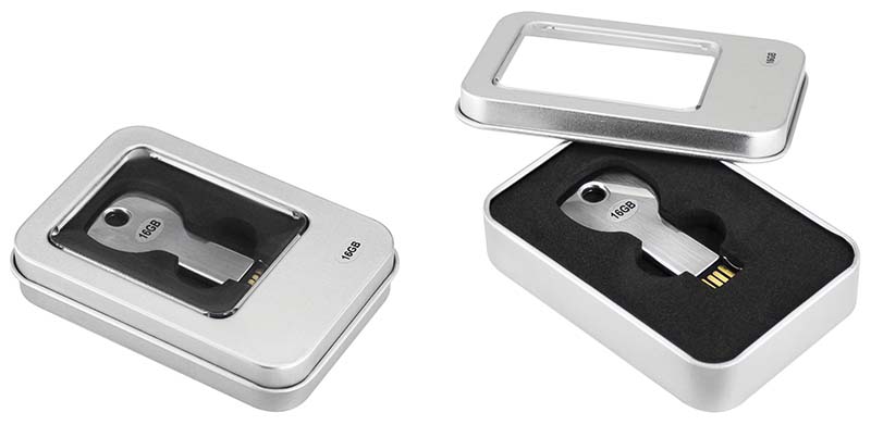 U6 USB Pendrive 16GB con Forma de Llave - Imagen 2