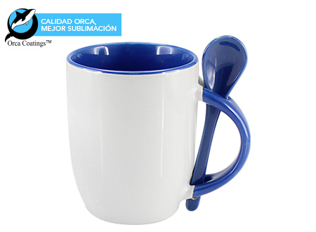 Y2 Tazón Cerámico Sublimación con Cuchara