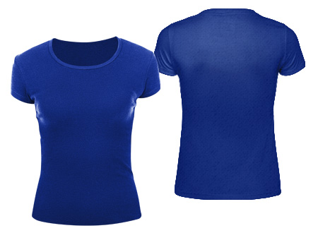 Z1 Polera Manga Corta Algodón Mujer - Imagen 3