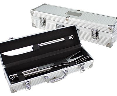 H13 Deluxe BBQ Set Metálico
