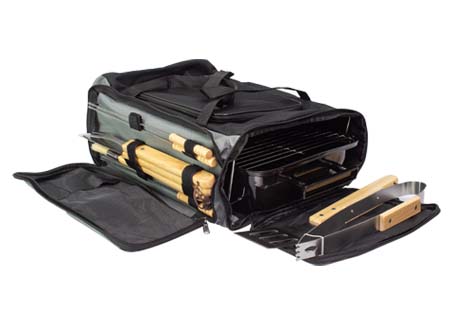 H41 Set Bolso - Cooler - Parrilla - Herramientas