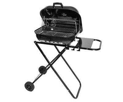 H42 Parrilla plegable con Ruedas