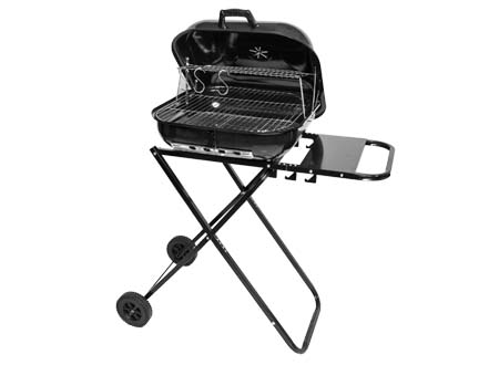 H42 Parrilla plegable con Ruedas