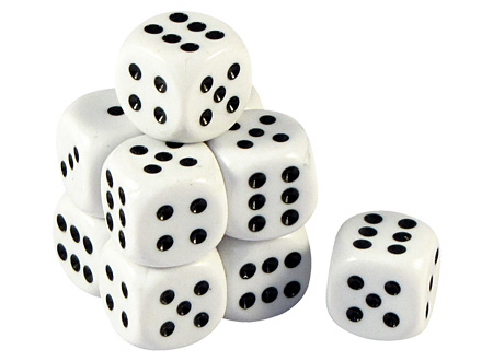J13 Dado Blanco - Imagen 3