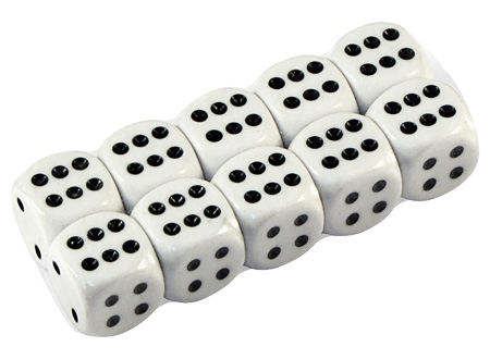 J13 Dado Blanco - Imagen 2