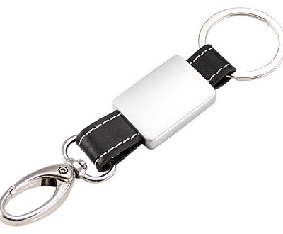 K30 Llavero Metal-Cuero Technic