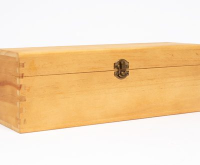 W18 Caja de Madera Natural para Vino