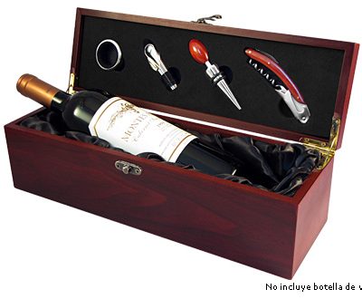 W5 Caja de Madera para Vino