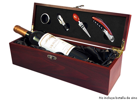 W5 Caja de Madera para Vino