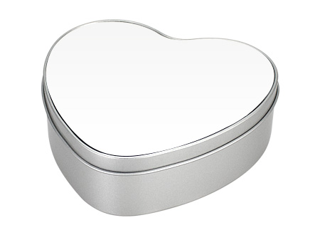 Y94 Caja Metálica Corazón Sublimación